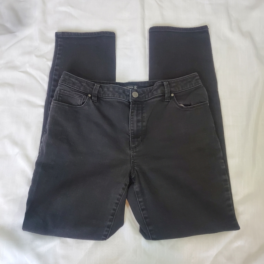 Susan Graver Black Jeans Stretch